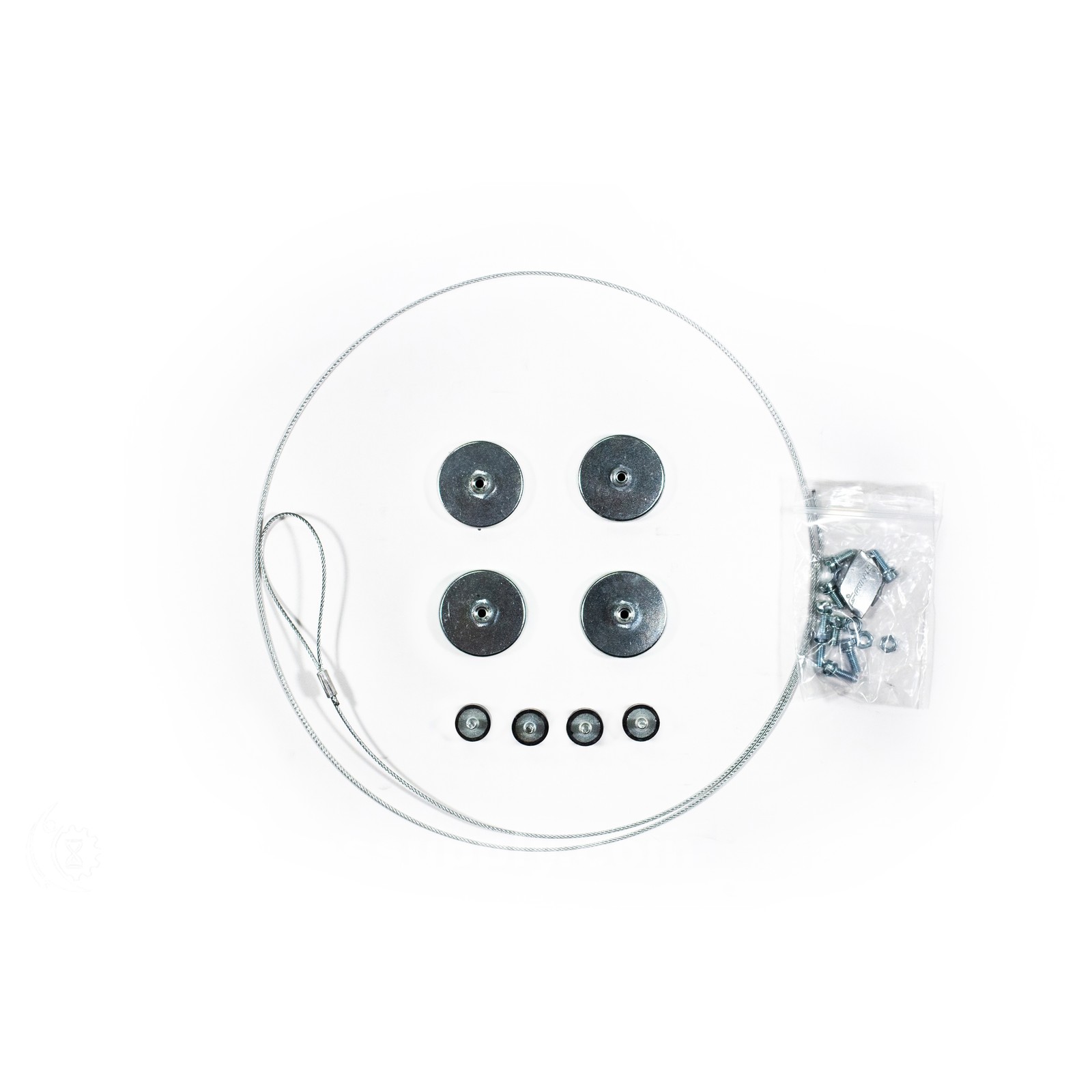 Conductix Wampfler JAY-UDWR38 Four-Piece Magnetic Fixing Kit MFGD