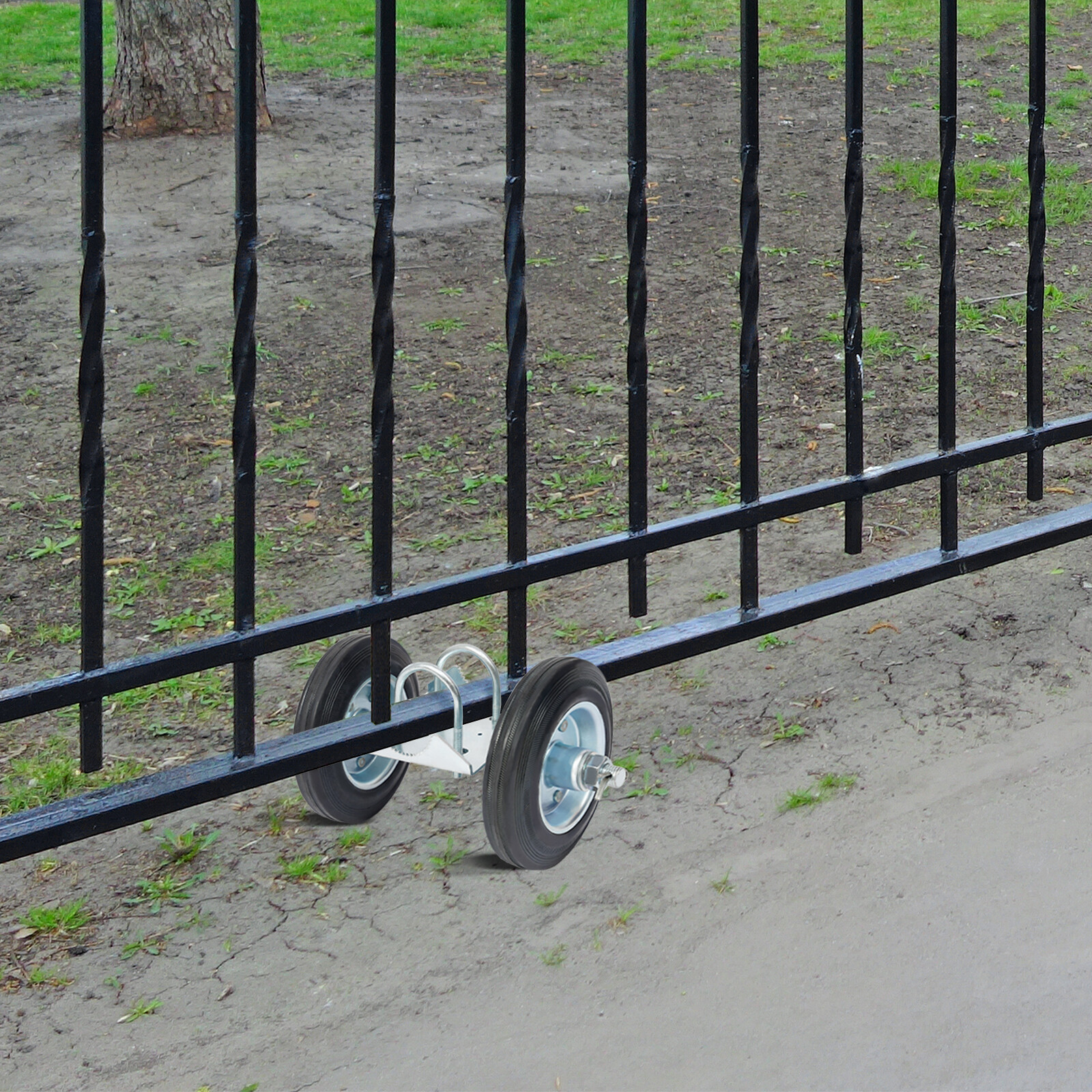 Heavy Duty Sliding Gate Roller Sliding Gate Wheels Kit Rolling Gate Hardware Kit