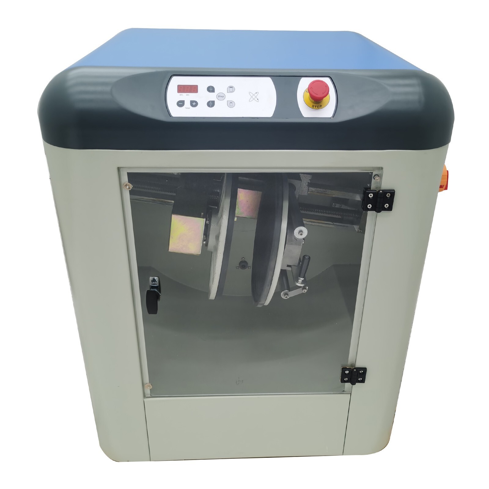 5.3Gal Fully-auto Platform Paint Shaker Mixer 110V Rotary Clamping Paint Shaker