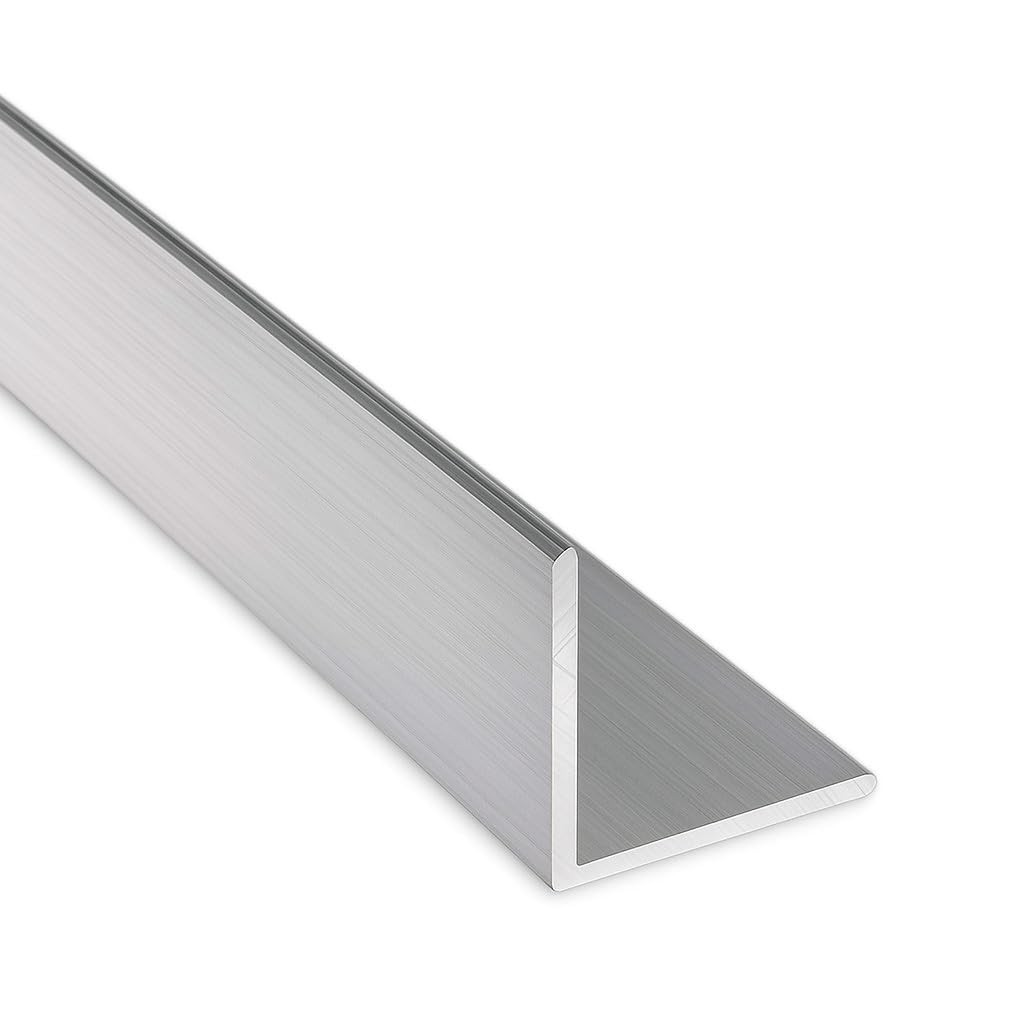 36″ (3 FT) Aluminum Angle Bar | 6063 T6 Architectural Aluminum | Equal Legs, 90°
