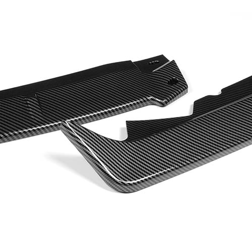 3Pcs Front Bumper Lip Spoiler Kit for 2016-2018 Nissan Altima Sedan Carbon