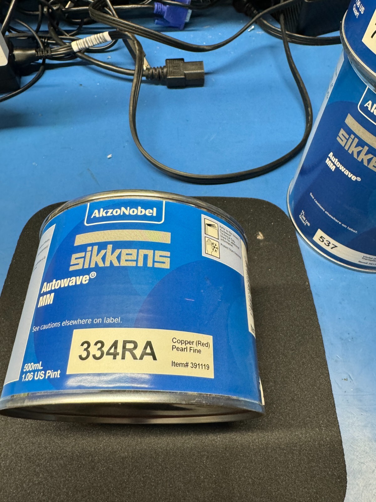 AkzoNobel Sikkens Autowave MM 334RA Copper Red Pearl Fine Tint Toner 500ml 1Pt.