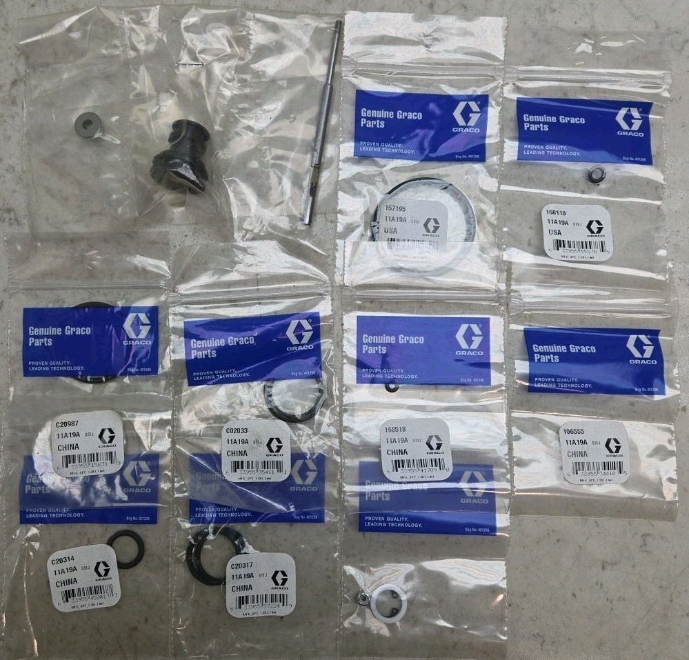 Graco C02080 Repair Kit For Automatic Metering Valves 11A19A New See Pictures