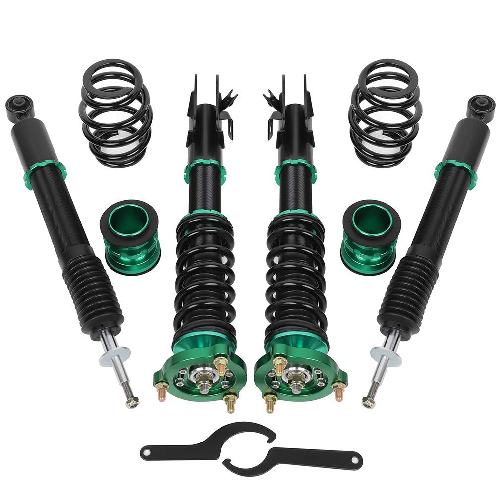 Adjustable Height Coilovers Front Rear 2006-2011 Honda Civic FG1 Set of 4 Green