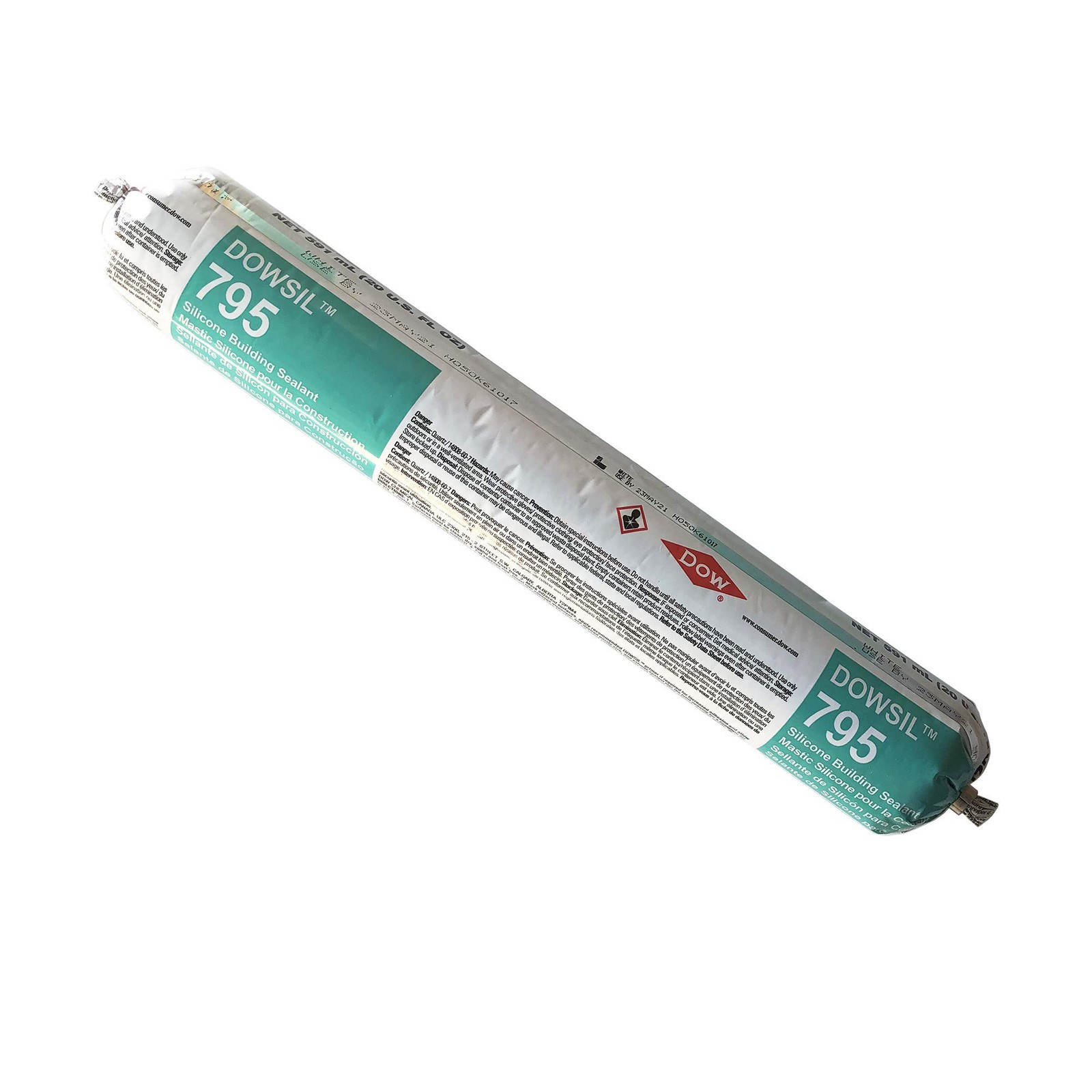 White Dow Corning 795 Silicone Building Sealant – Sausage