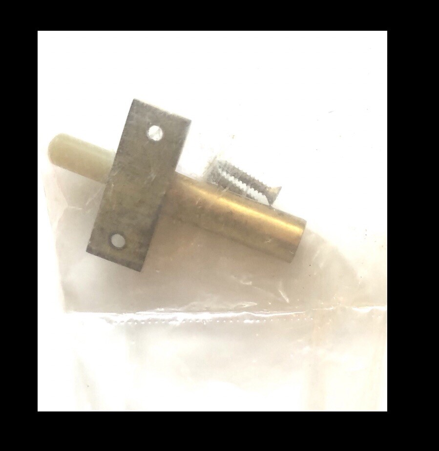 IVES COMMERCIAL Auxiliary Pusher PUSH CABINET / DOOR Push Back Stop,BRASS FINISH