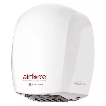 World Dryer J-974A3 Automatic Hand Dryer, 12 Sec Dry, 80, 110 To 120V Ac,