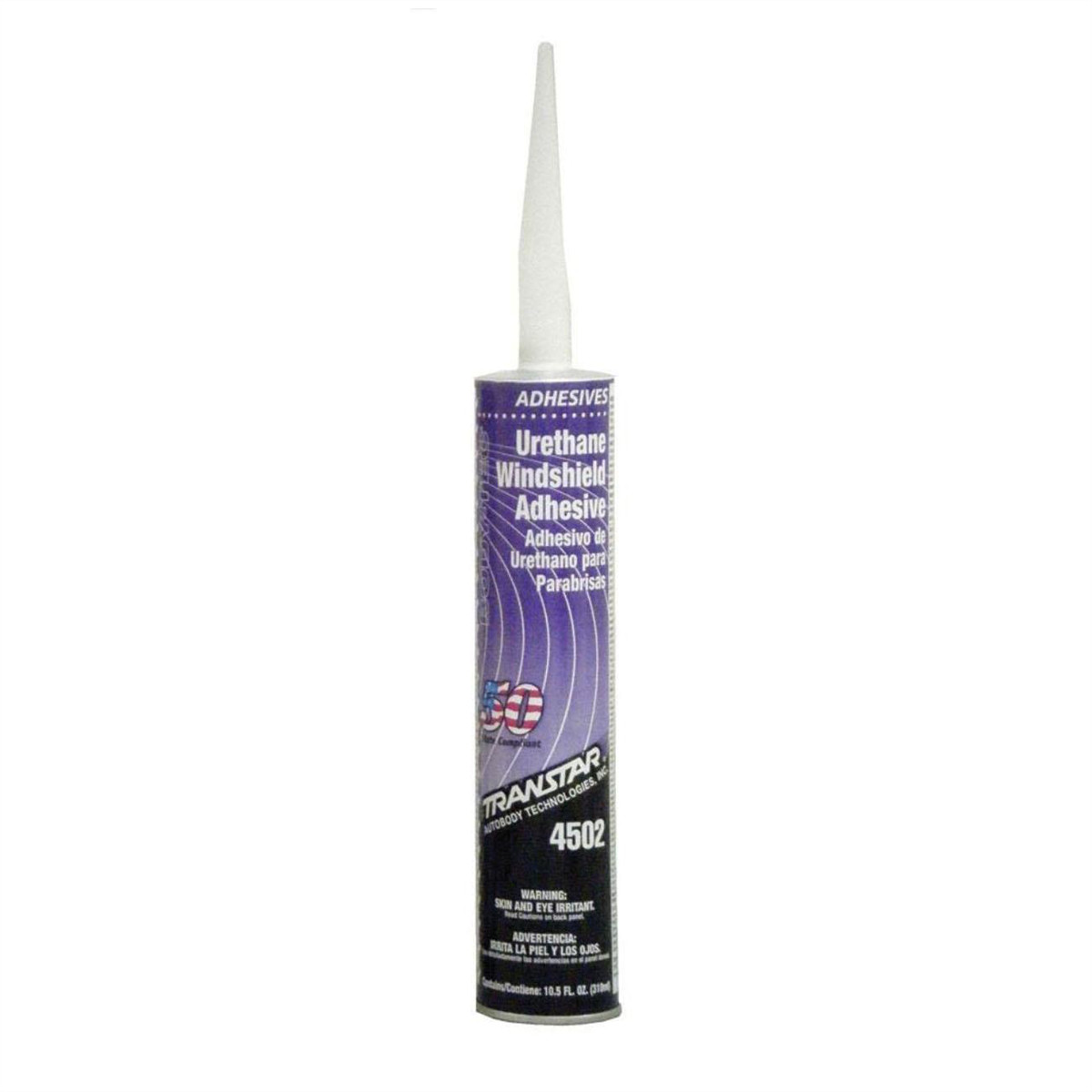 TRM.4502 Transtar Autobody Products 4502 Windshield Adhesive, 11 oz Cartridge,