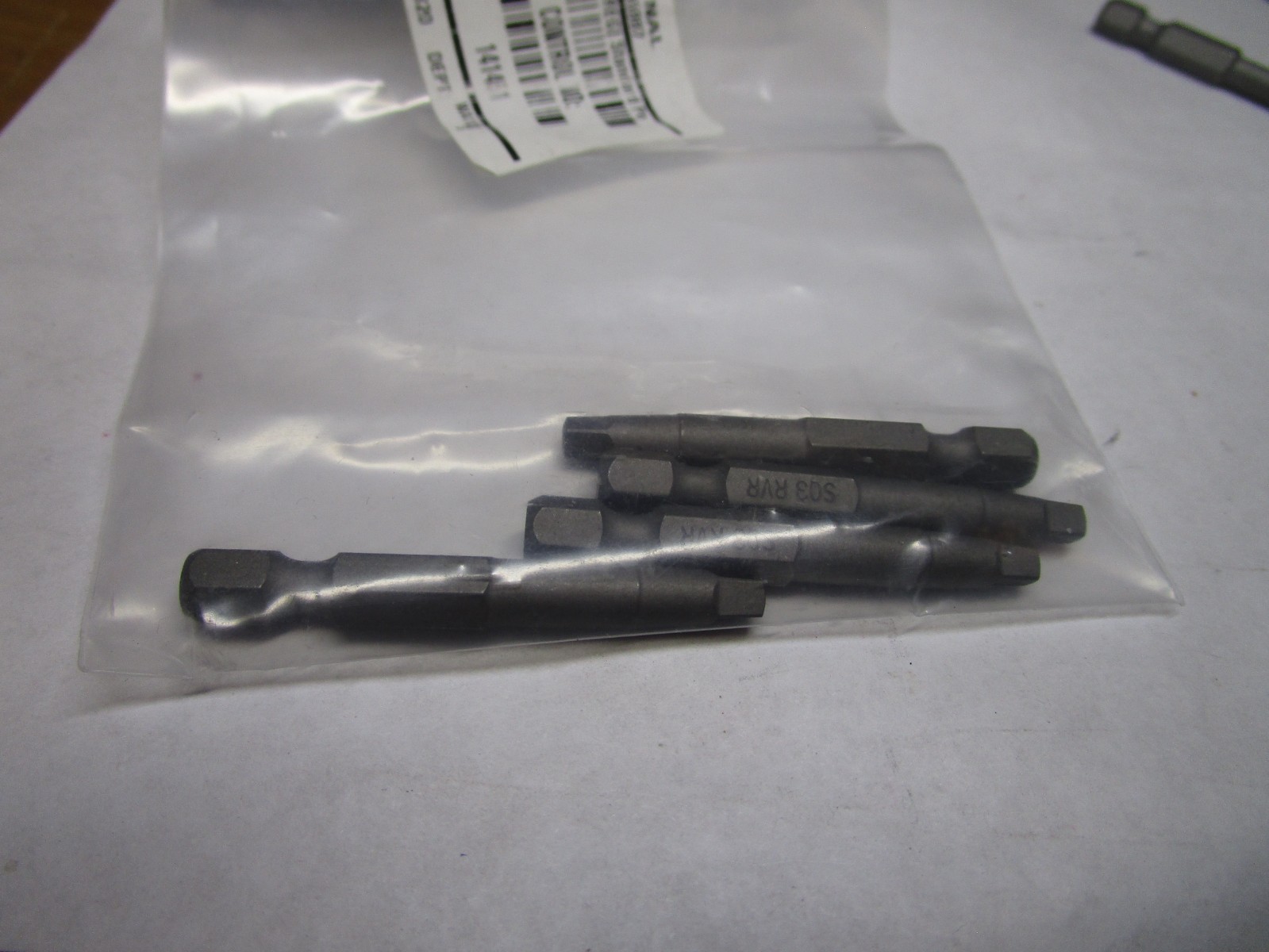 #3 Square x 1-15/16″OAL 1/4″ Hex Rock River® Standard Power Bit QTY 5