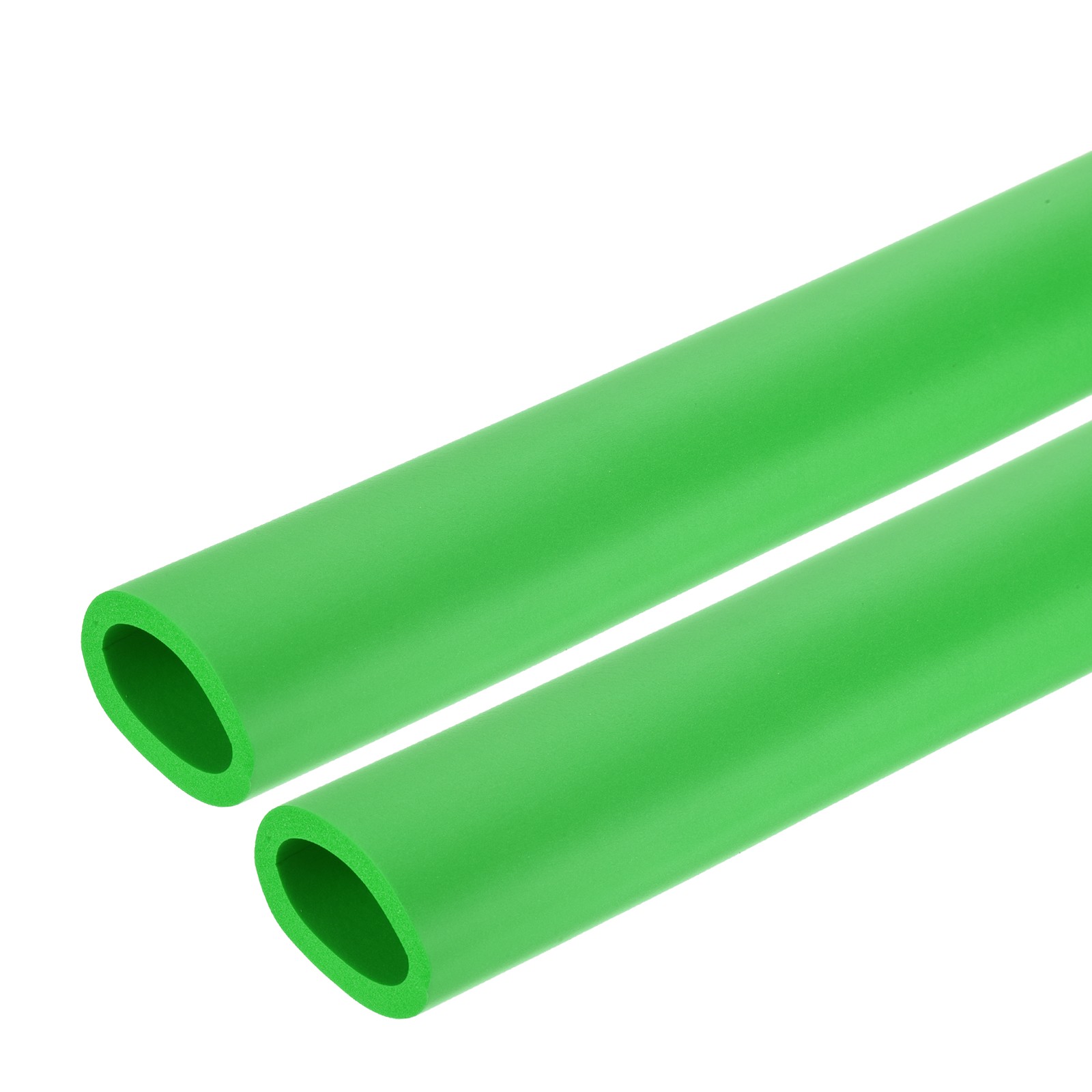 2pcs 0.3 Meter/1ft Pipe Insulation Tube 32mm ID 44mm OD Foam Tubing, Green