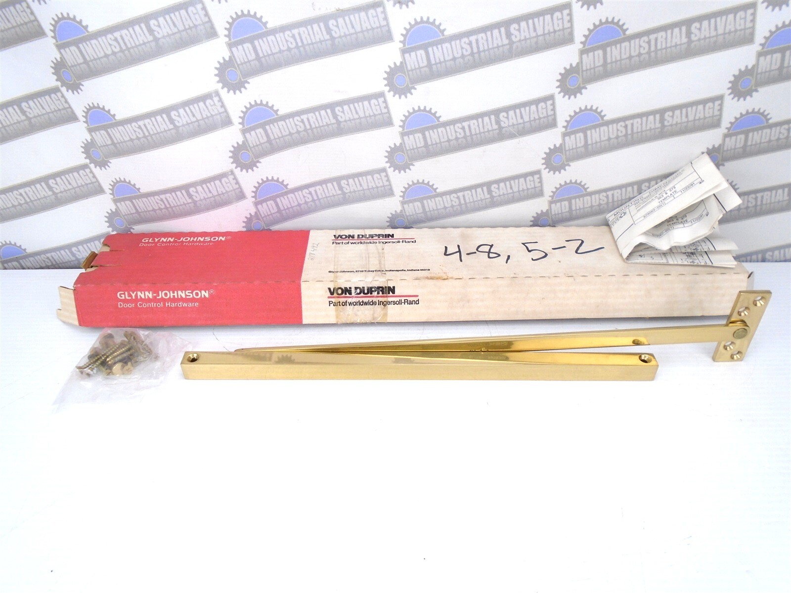 GLYNN-JOHNSON – GJ363 – US3/605 – Adj DOOR STOP SHOCK ABSORBER 30″ to 40-15/16″