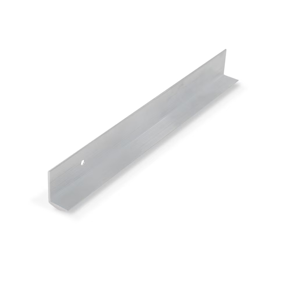 Outwater Alu669-Bsh 1/2 Inch Brushed Satin Finish Aluminum Cove Moulding with