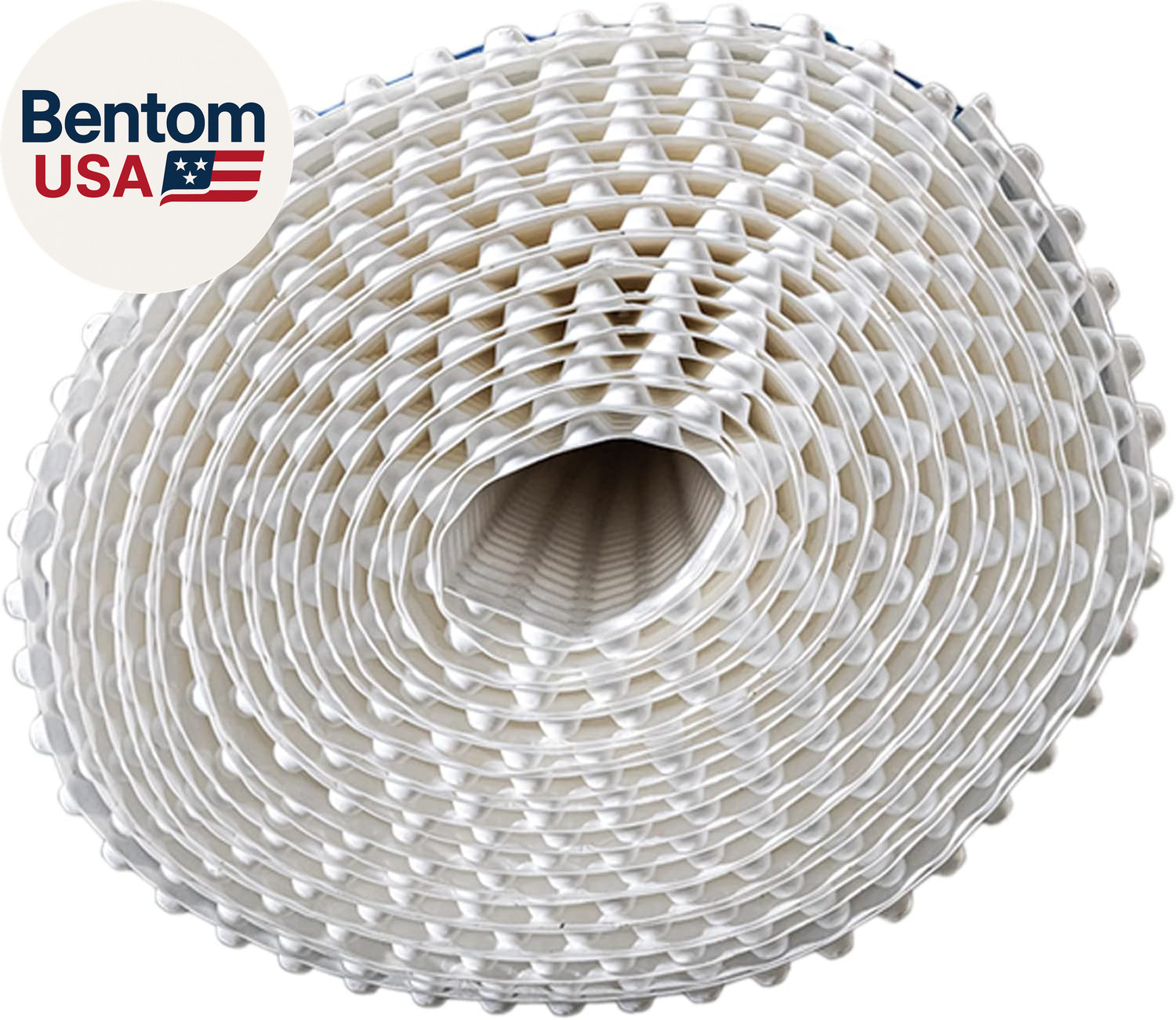 Whitecap Dimple Drainage Matting 4′ X 50′ – Heavy Duty Foundation Drainage Membr