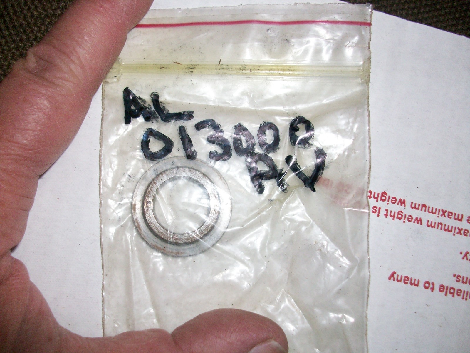 AL013000AV Spring Retainer for Craftsman airless paint sprayer
