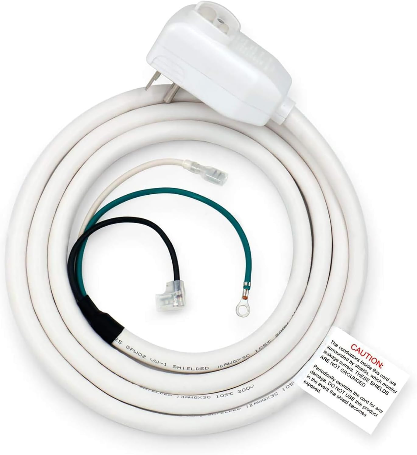 Baomain 7.5Ft LCDI AC Power Cord 240V 10A 2400W, NEMA 6-15P Plug