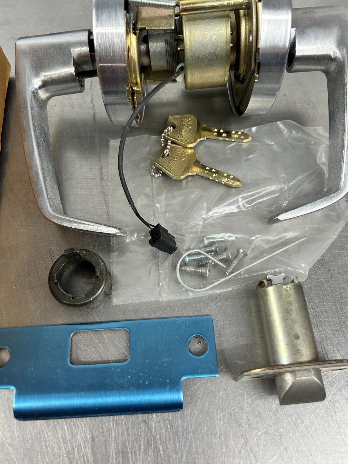 Sargent 10G70 Leverset 26D Polished Chrome Solenoid Lock New Open Box