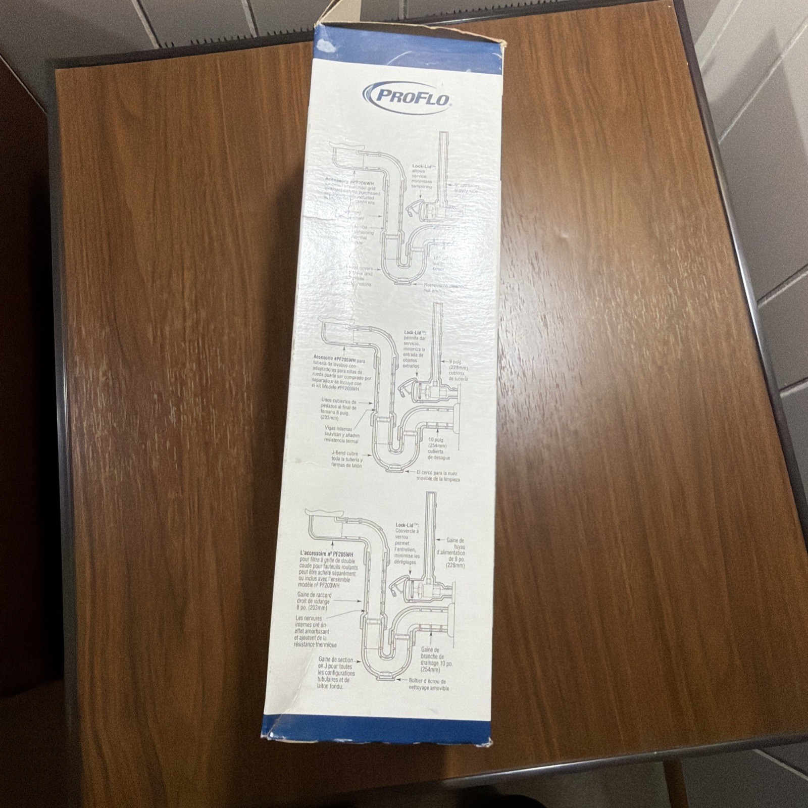 ProFlo Undersink Protective Pipe Trap Supply Covers ADA Compliant – White