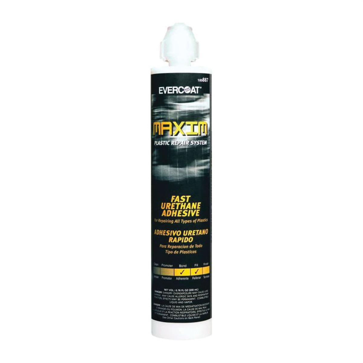 FIB.887 Fibre glass Evercoat MAXIM 100887 Fast Urethane Adhesive, 250 mL Cartri