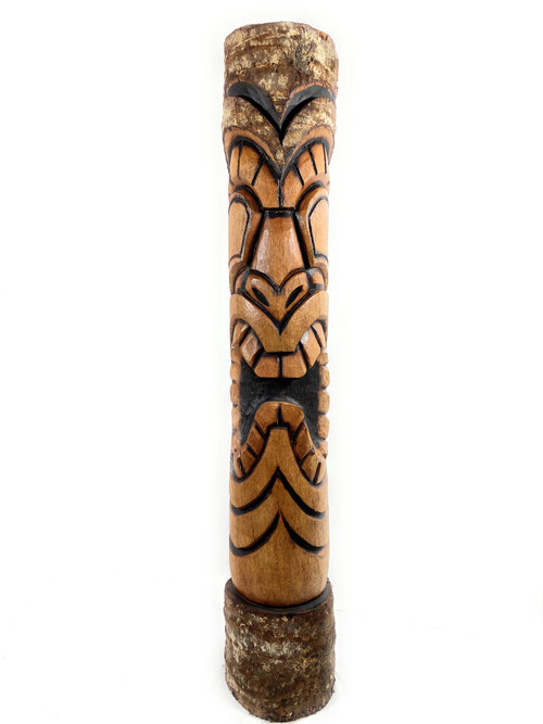 Big Island Tiki Totem 60 in – Burnt Finish – Outdoor Decor | #lbj3053150b