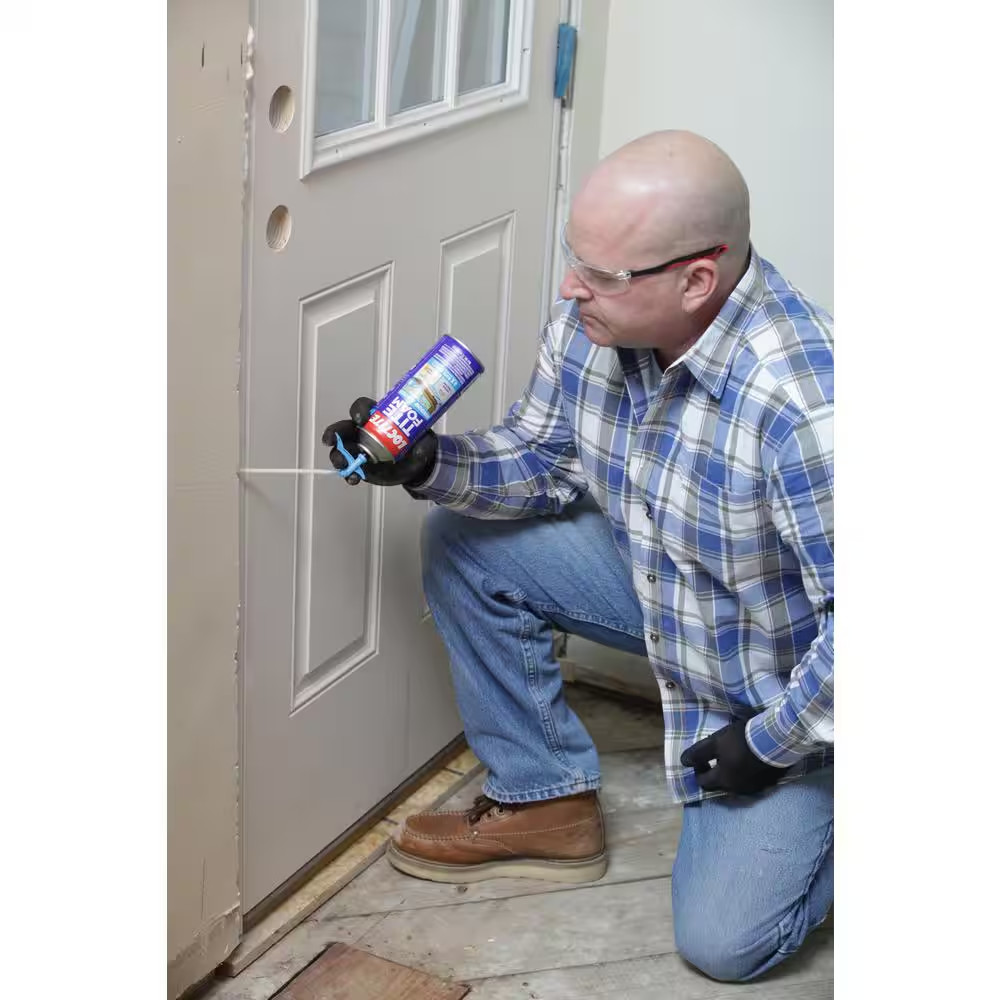 TITE FOAM Windows and Doors Spray Foam, Bright White, 12 Oz. Can, Insulating Spr