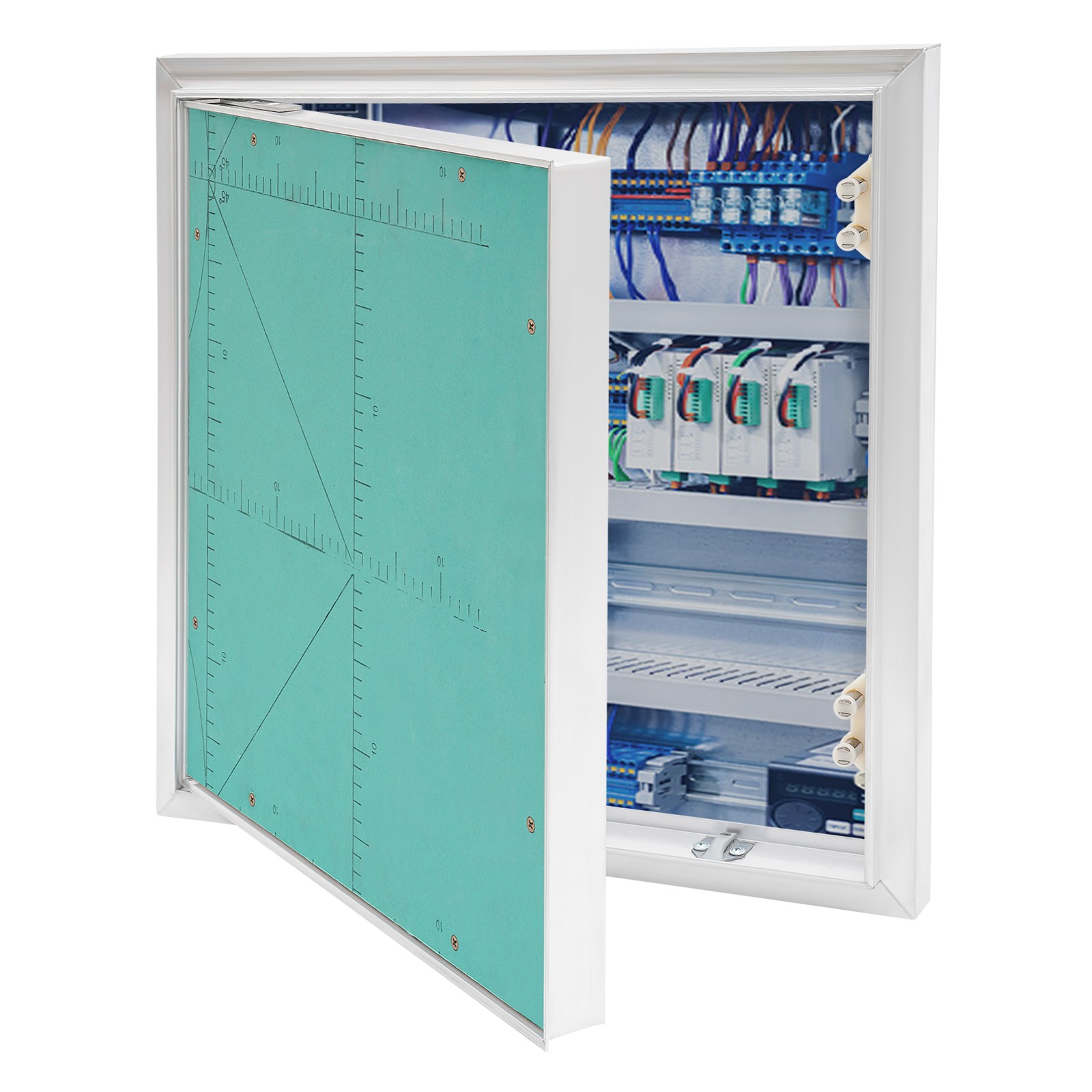 Access Panel Aluminum Alloy Access Door Plumbing Inspection Service 50x50cm