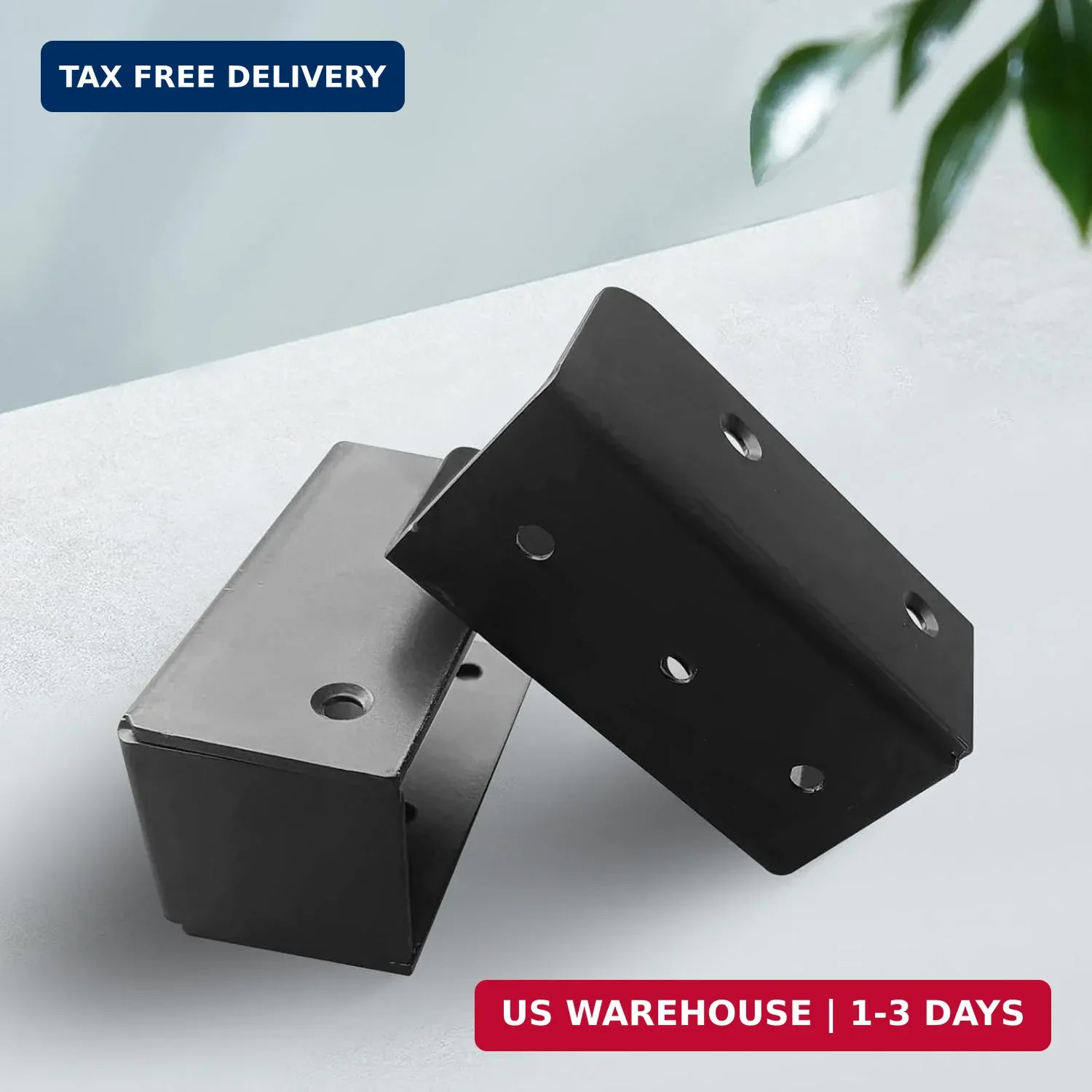20Pcs Deck Railing Bracket for 2×4(1.5″×3.5″) Railing Metal 2×4 Brackets Connect