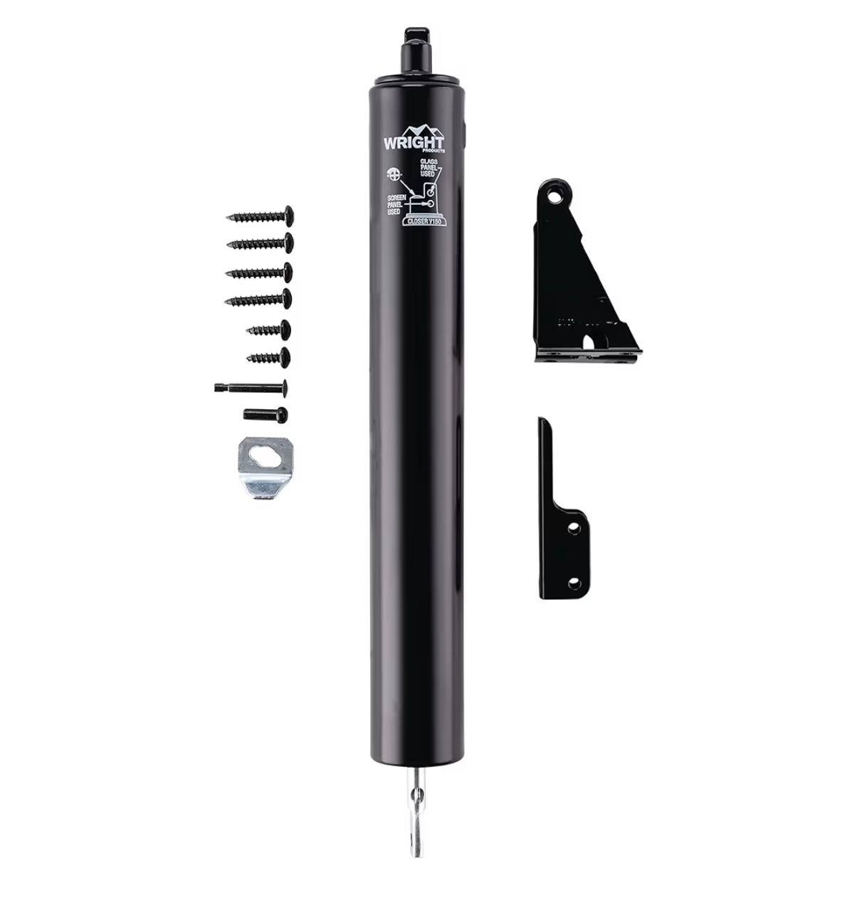 Heavy-Duty Pneumatic Storm Door Closer – Durable, Adjustable, Quiet-Closing wit