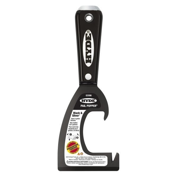 Hyde Tools – Black & Silver® Pail Popper Pail Opener