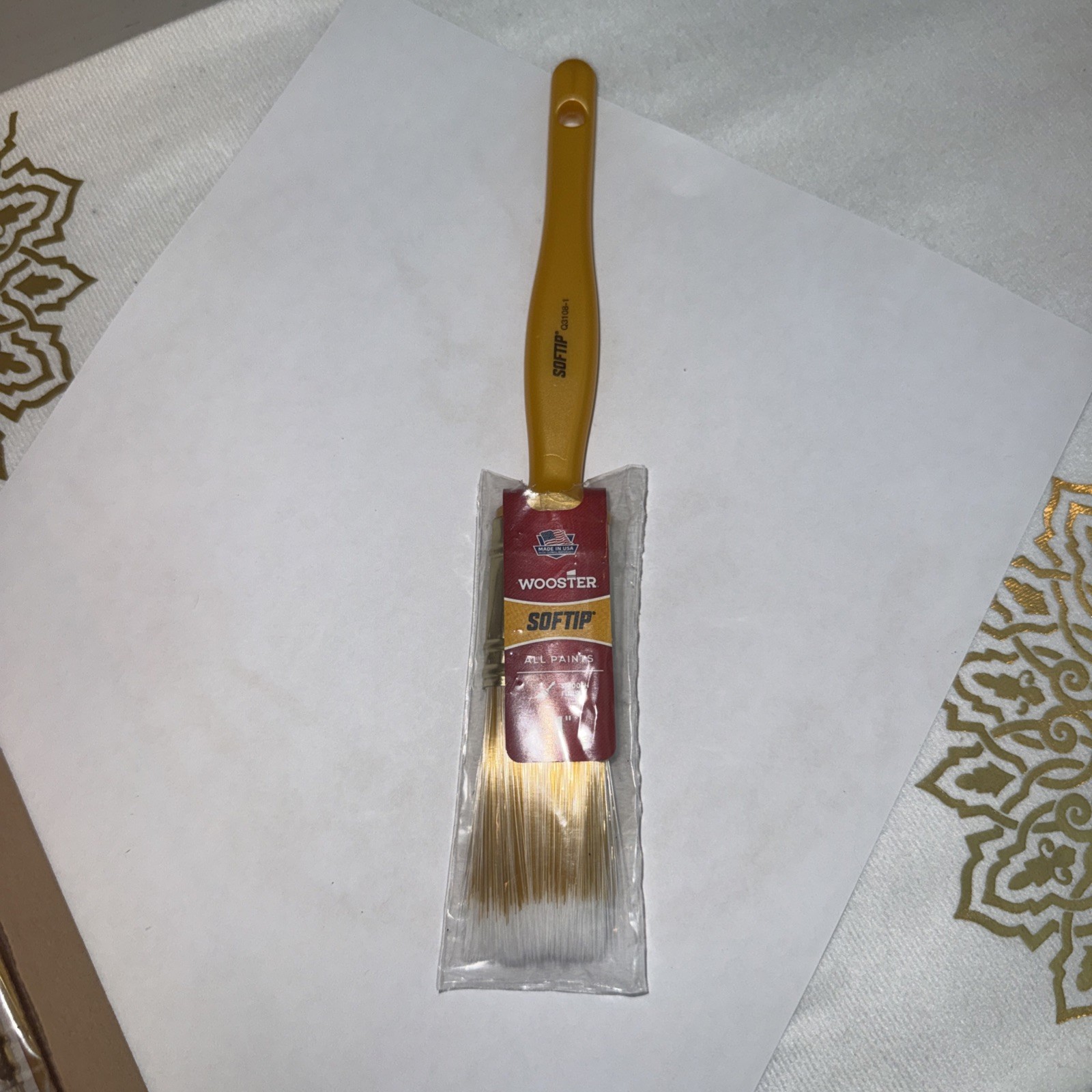 Wooster Softip 1″ Q3108 All Paints Paintbrush Nylon Polyester New – Lot/10