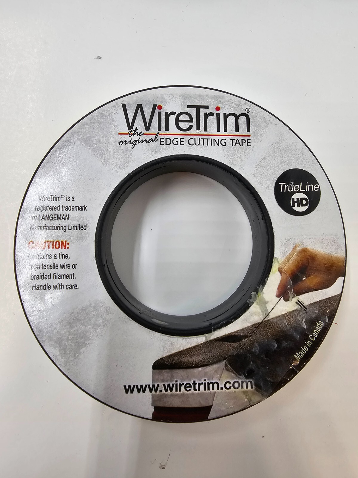 (QTY 1) Wiretrim the Original Edge Cutting Tape Trueline HD, Made in Canada