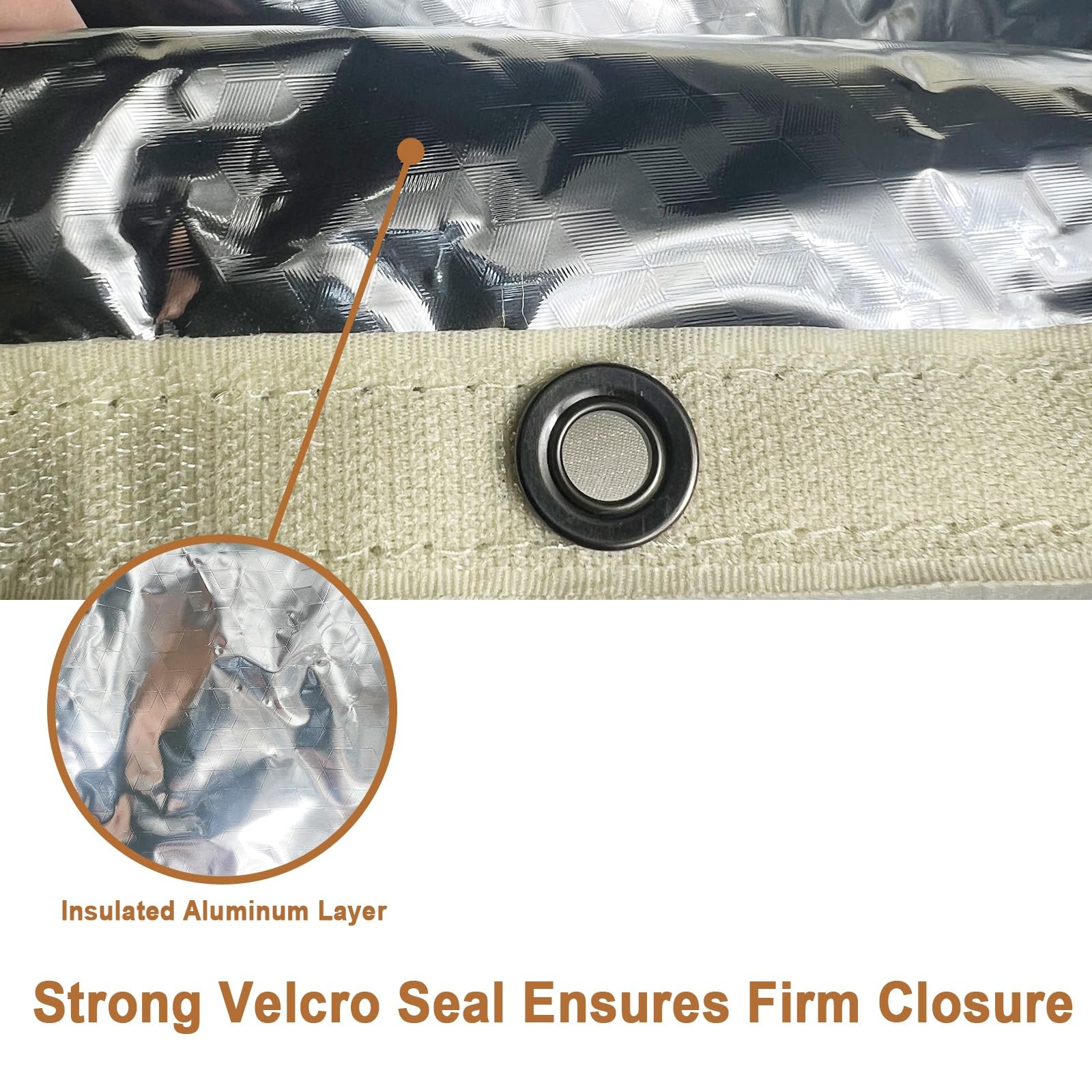 MY RUSTIC Backflow Preventer Insulation Cover 24W*24H for Winter Freeze