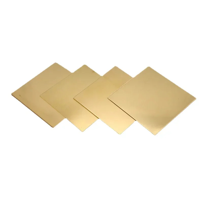 0.5/0.8/1/2/1.5 100x200mm H62 Brass Sheet Plate LMould DIY Contruction Pad