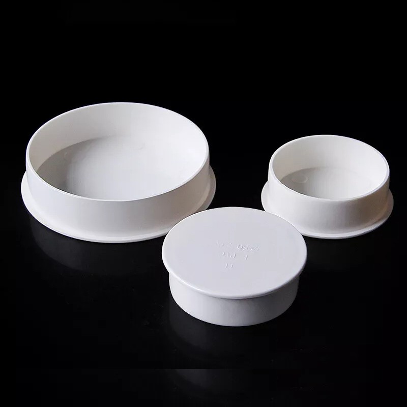 PVC End Cap Stopper Hole Plugs Blanking Plug Water Drain Pipe Fitting 40-200mm