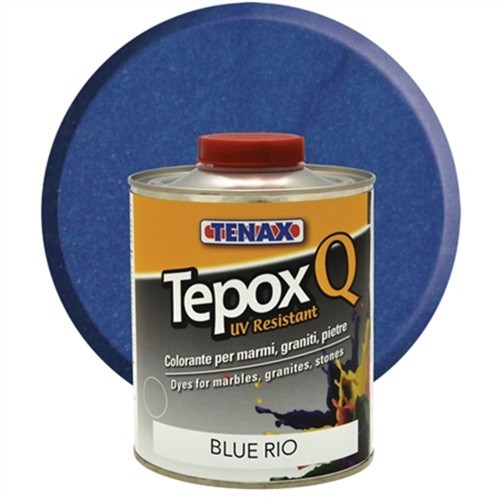 Tenax Tepox Q Stain for Stone (1/4 Ltr) – Blue
