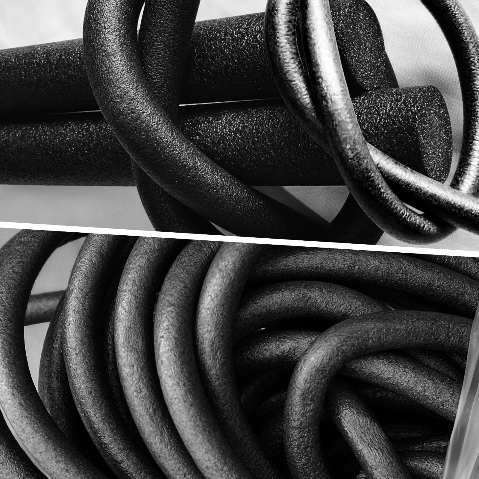 Black Foam Backer Rod 1/2 Inch x 10 Ft Concrete Crack Filler
