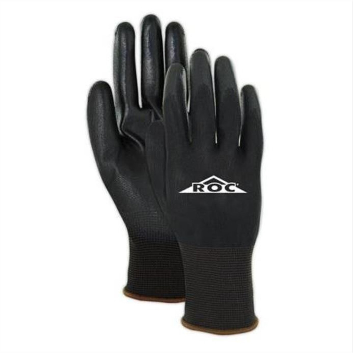 BP169-8 Magid Glove & Safety Magid ROC Poly Palm Coated Gloves Sz 8 Med 12PR