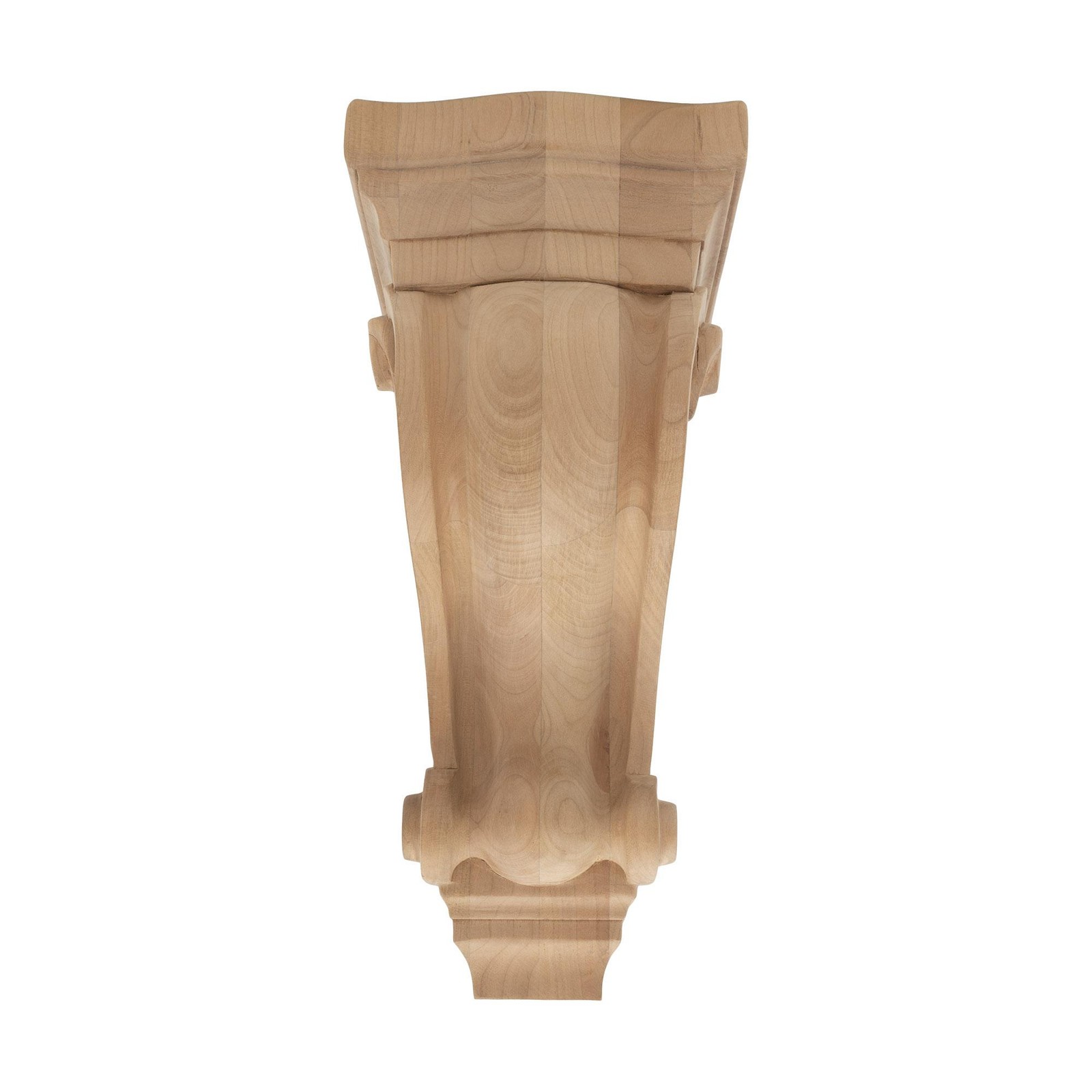 Outwater 10-1/2″ x 4-7/8″ x 5-1/4″ Unfinished Cherry Classic Wood Corbel