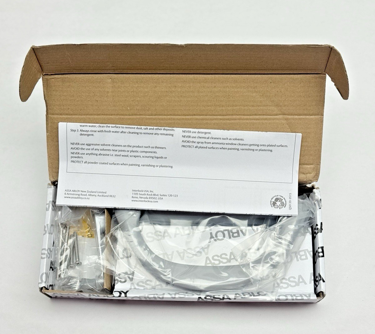 PS01-0014-117 Assa Abloy, Involute (N/L) Handle Kit