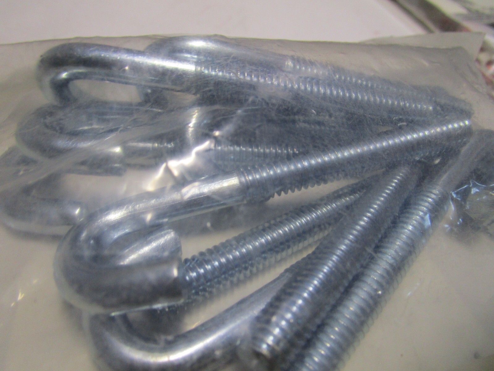 5/16″-18 x 2″ Thread Length x 3″ Overall Length Zinc Finish Steel J-Bolt QTY 10