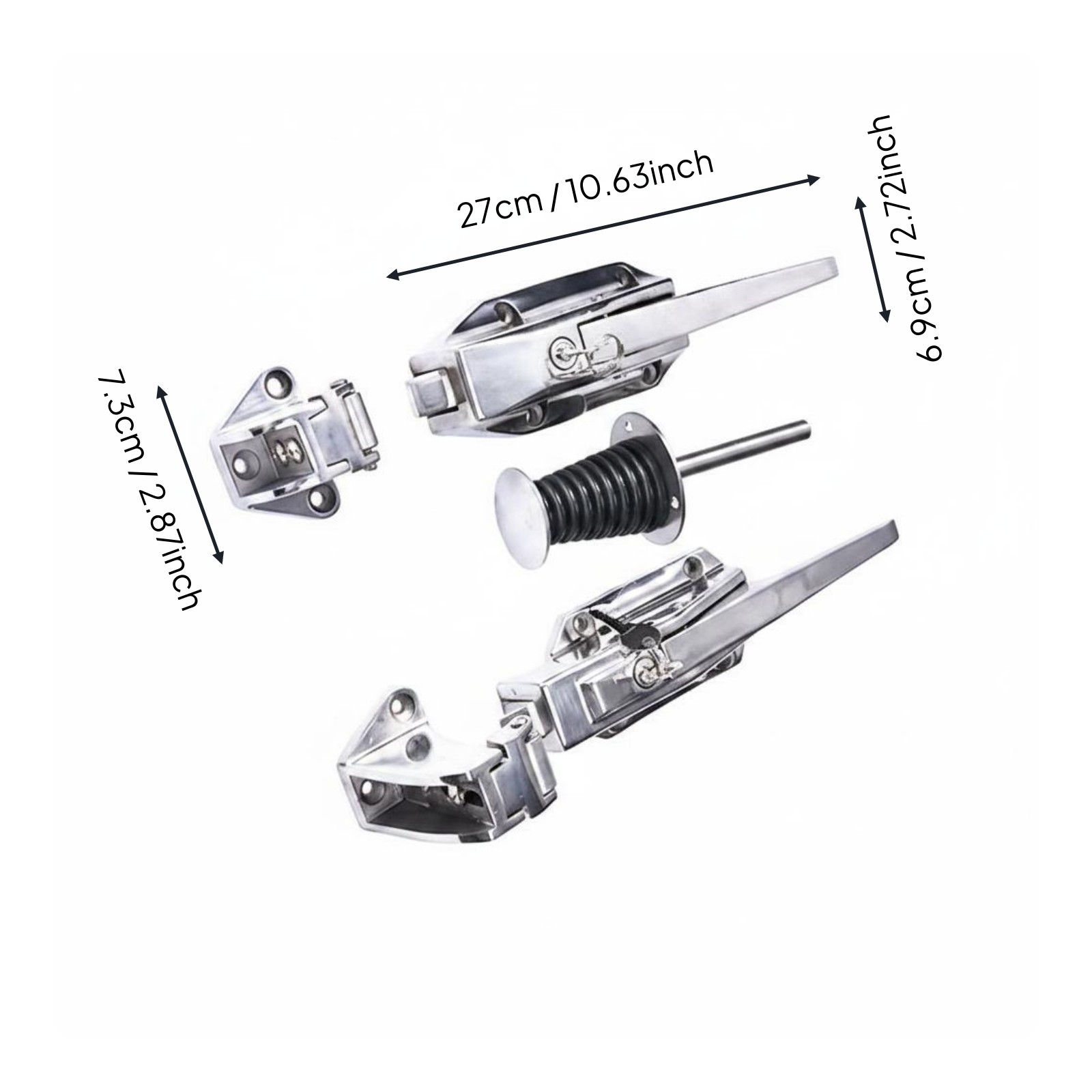 Freezer Door Handle Long-Lasting Hardware Quick Install