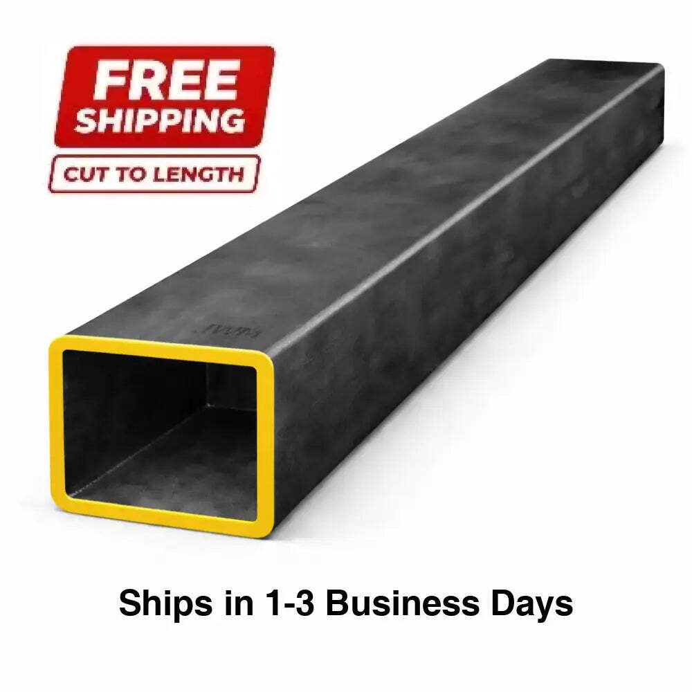 4″ x 4″ 3/16″ Square Steel Tubing – Select Length