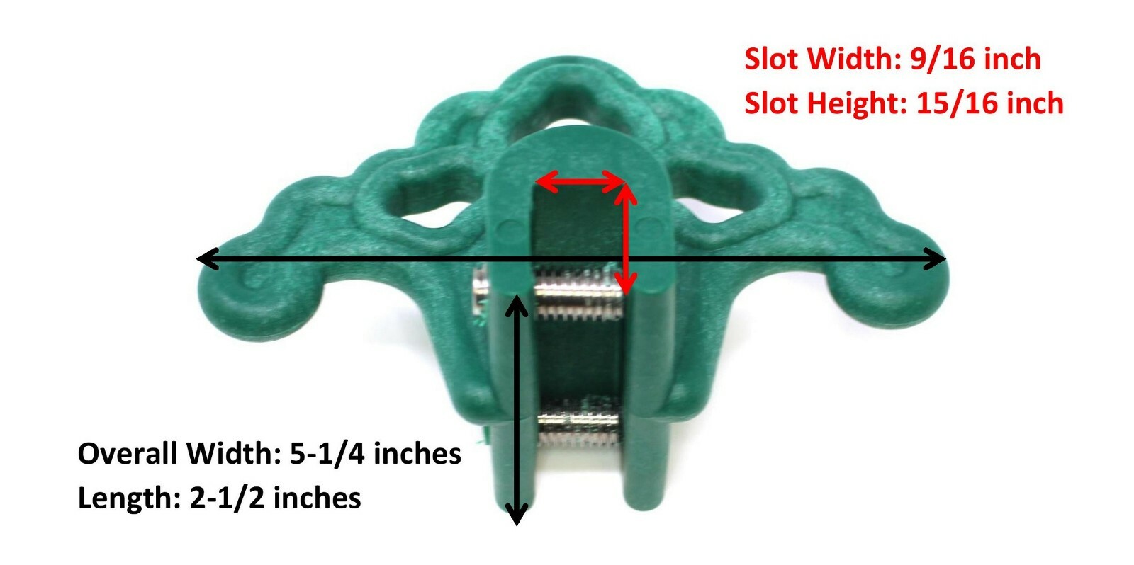 50 PLASTIC GREEN Roof Ice Guard Snow Guard Stops for Standing Seam Metal Roofing