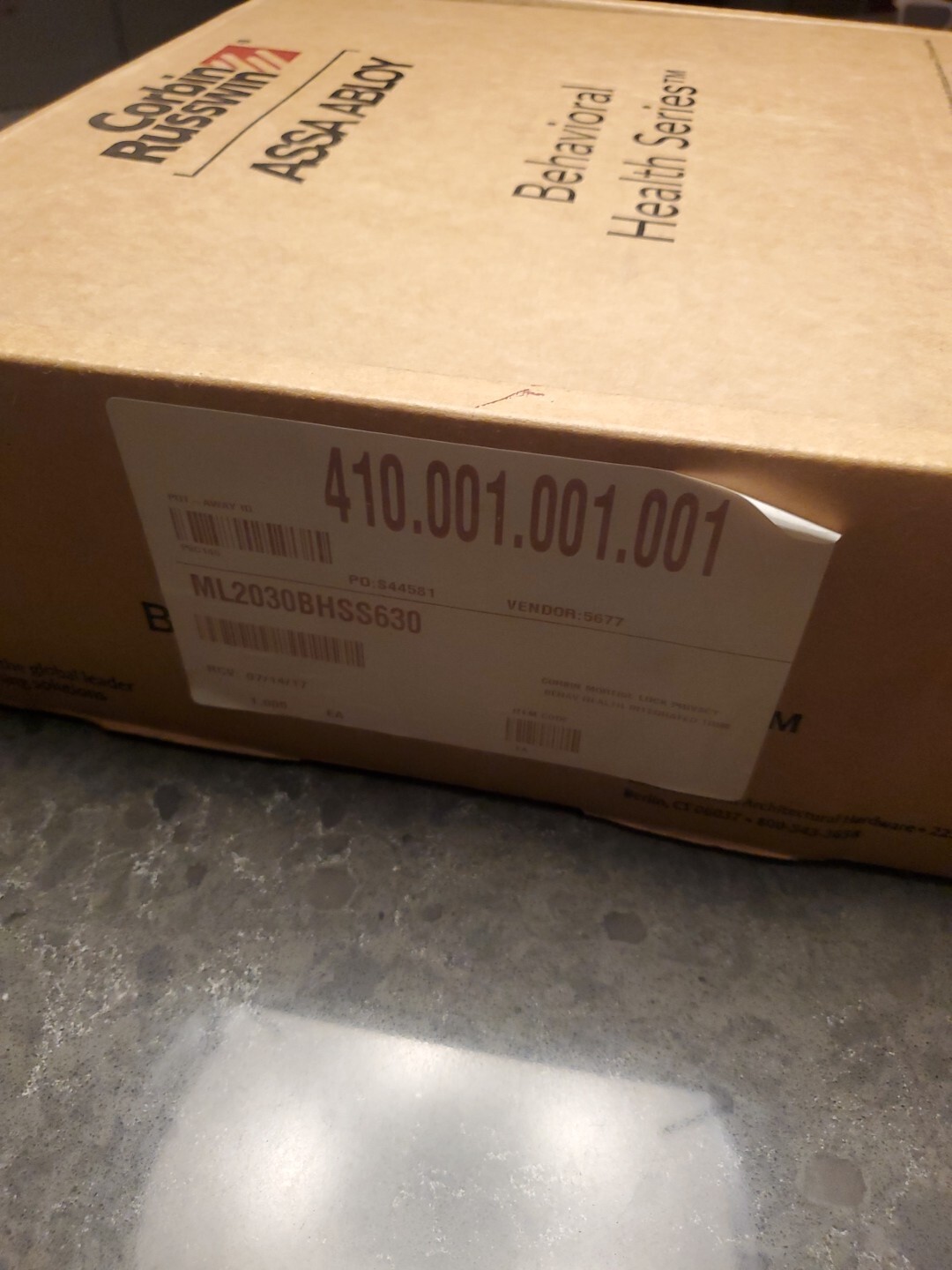 Corbin Russwin ASSA ABLOY Ml2030 BHSS 630 PRIVACY