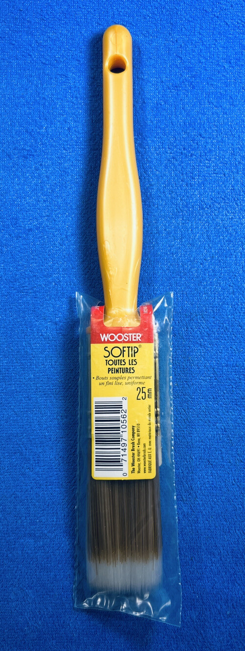 Wooster Softip 1″ All Paints Paintbrush Q3108 Nylon/Polyester