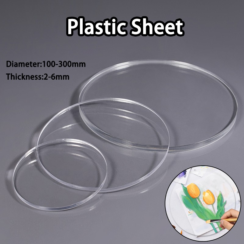 Rotundity Transparent Solid Plastic Sheet Cut to Any Size or Shape Thick 2mm-6mm