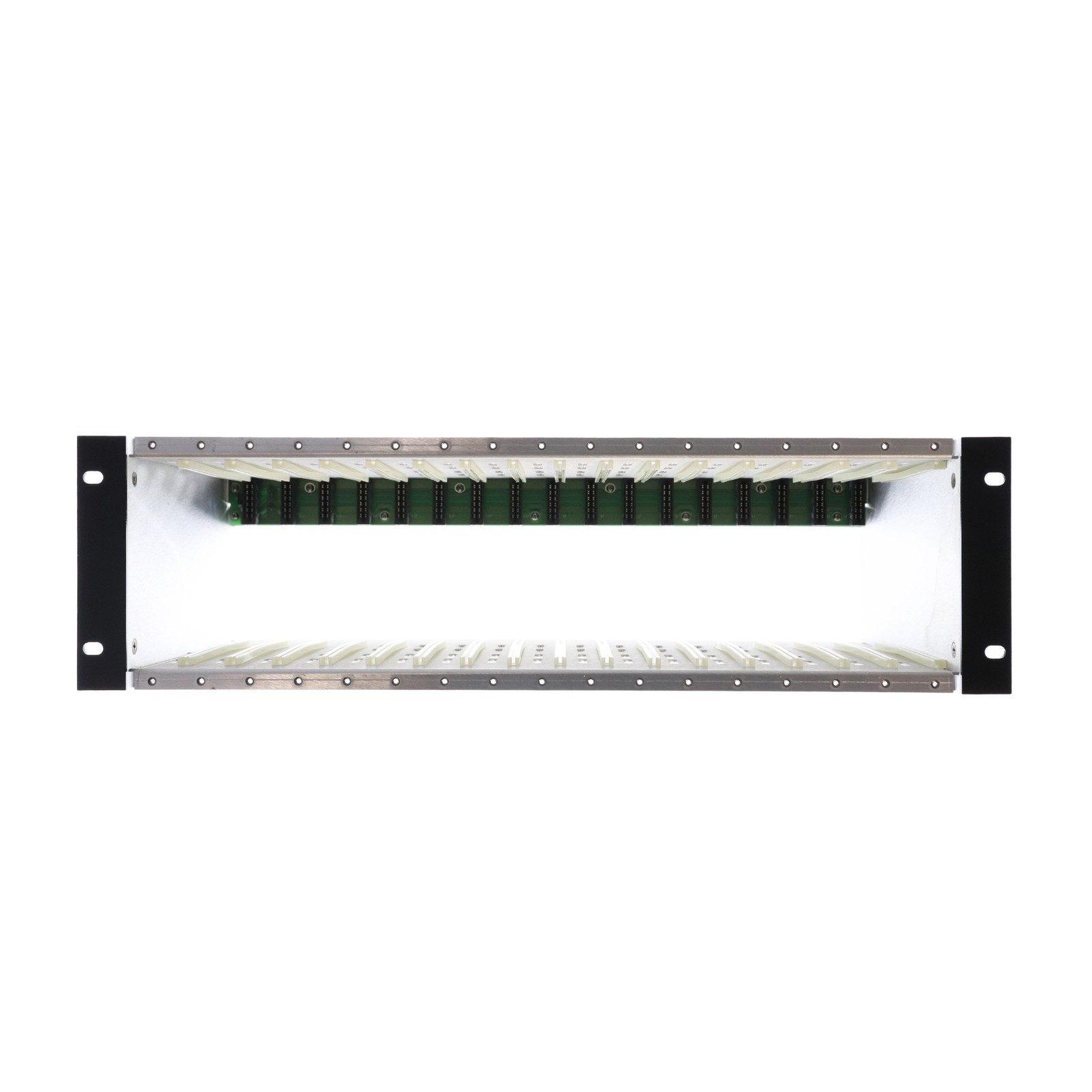FIBER OPTIONS 517R CARD CAGE RACK CHASSIS, RACK-MOUNT, 19″, 3RU, 17-SLOT
