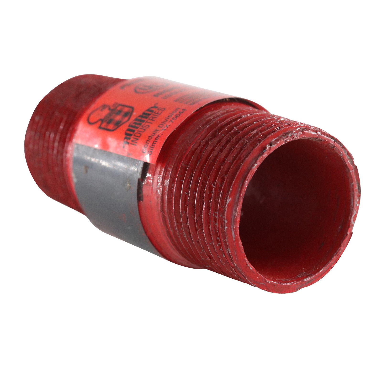 ROBROY PRHNIP-1X3 PLASTI-BOND THREADED PVC-COATED CONDUIT NIPPLE, 1″ X 3″