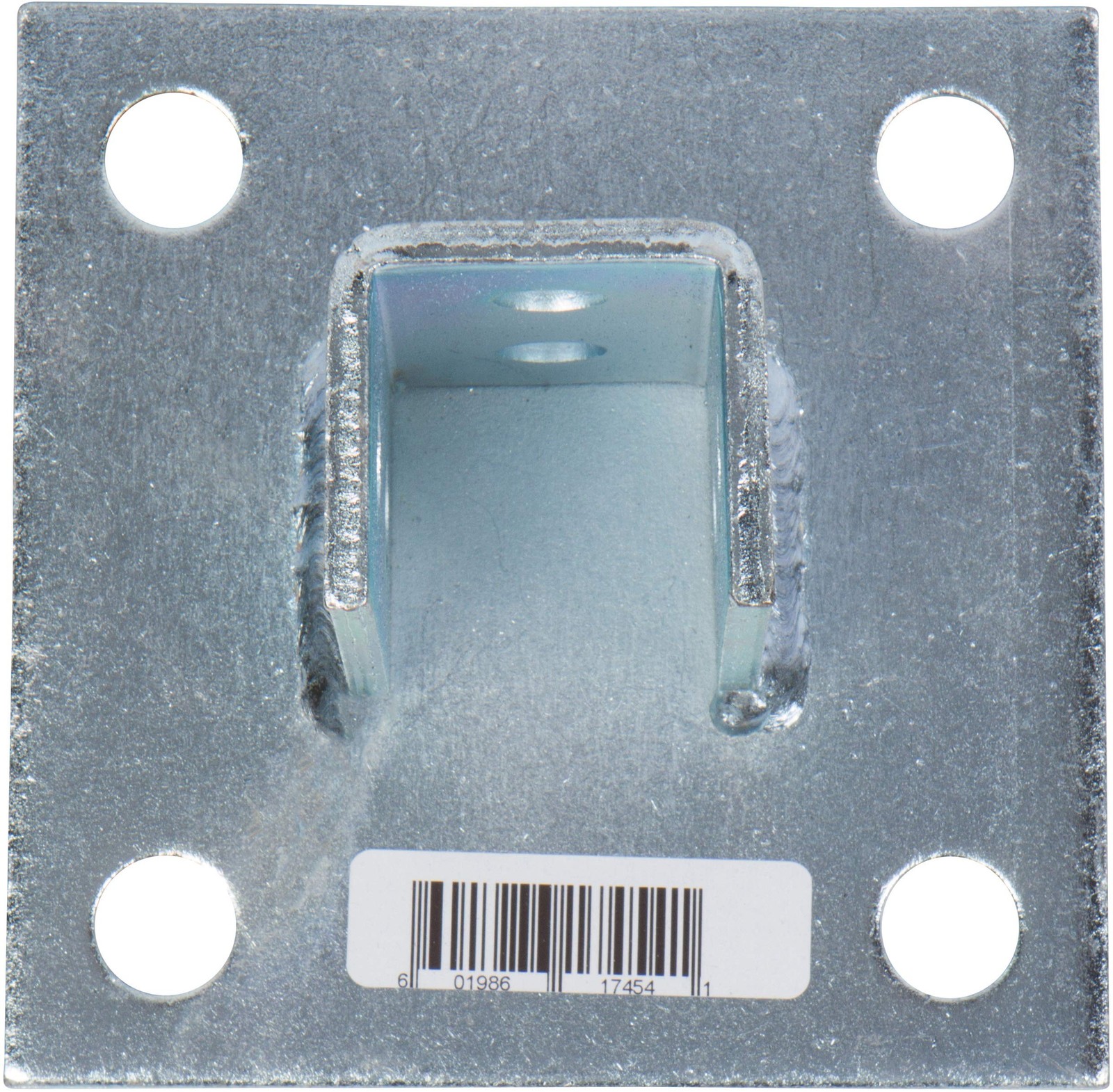 Morris Products 17454 Post Base Channel 4 Hole Square – For 1-5/8” S