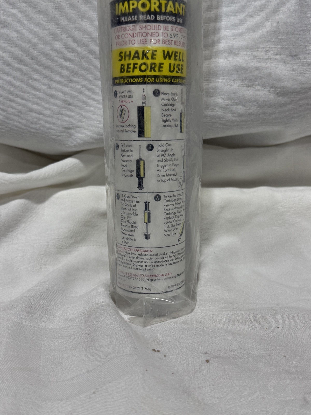 Metzger McGuire Edge-Pro 90 Concrete Floor Polyurea Joint Filler Dovetail 600mL