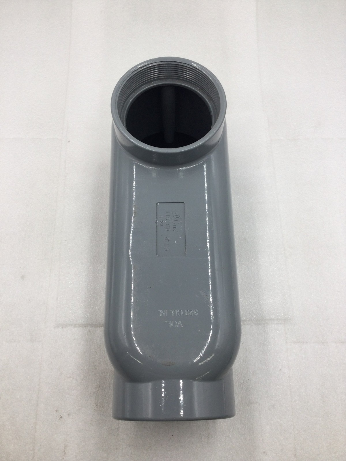Topaz 5FK5 4″ LB Style Aluminum Conduit Body/Adapter